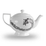 Rare Tea Bone China Leaf Teapot